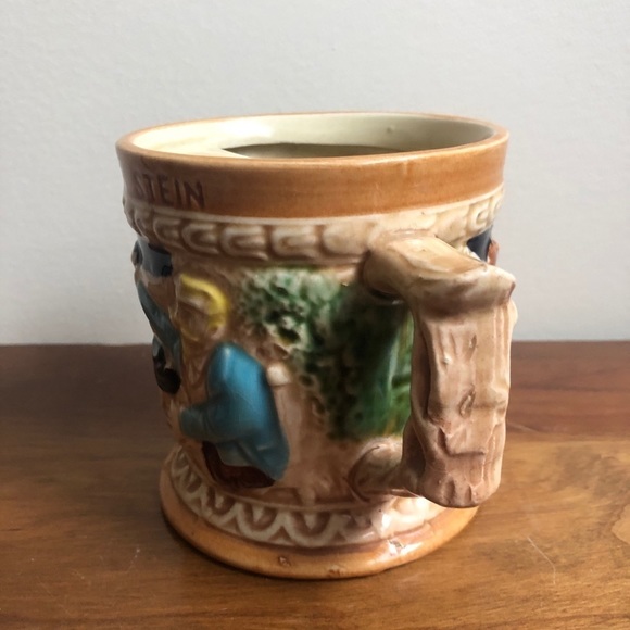 Vintage mustache stein - Picture 4 of 8